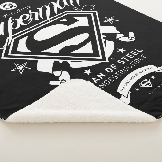 Superman-Wappen Sherpadecke (3/4)