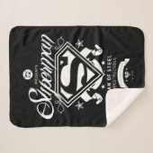 Superman-Wappen Sherpadecke (Vorderseite (Horizontal))