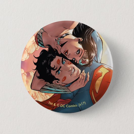 Superman/Wonder Woman Comic Cover #11 Variante Button (Vorderseite)