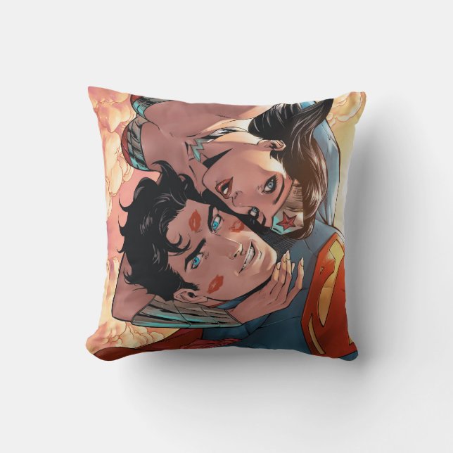 Superman/Wonder Woman Comic Cover #11 Variante Kissen (Vorderseite)