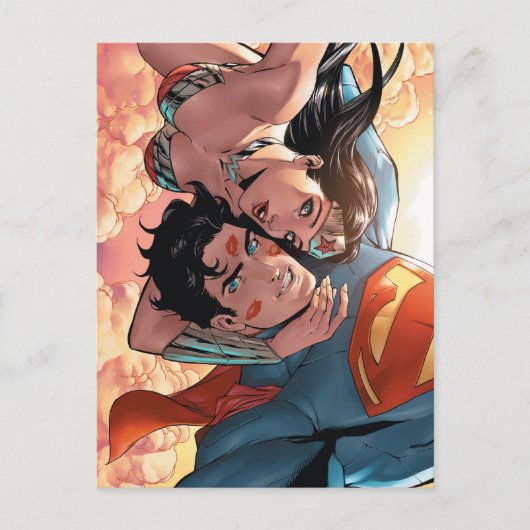 Superman/Wonder Woman Comic Cover #11 Variante Postkarte (Vorderseite)