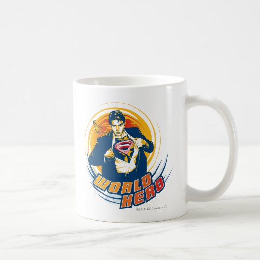 Superman World Hero Kaffeetasse (Rechts)