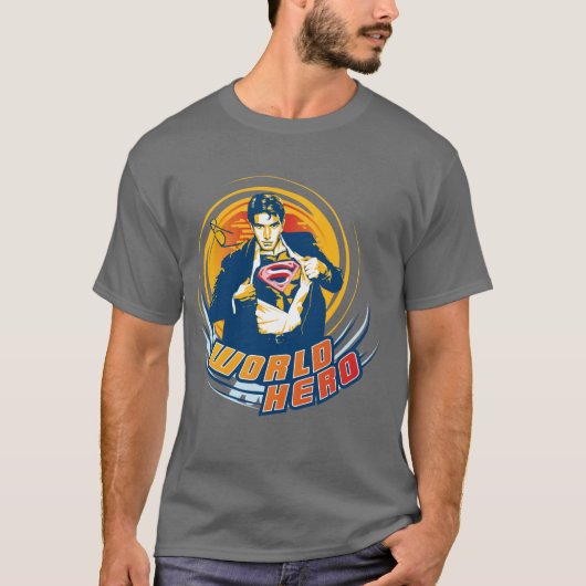 Superman World Hero T-Shirt (Vorderseite)