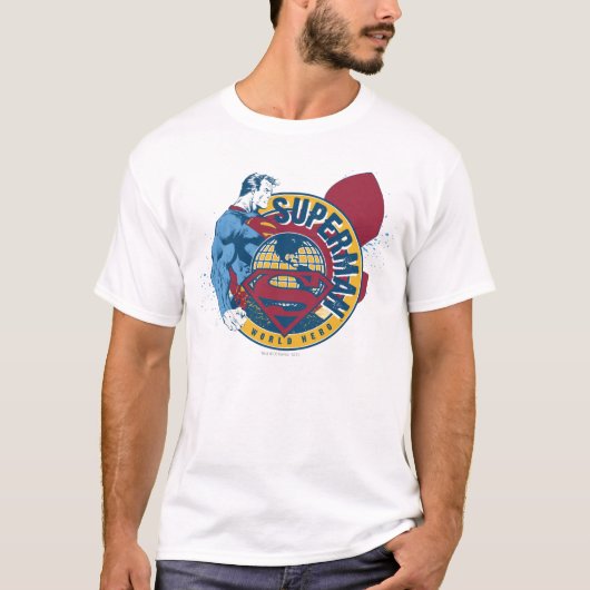 Superman - World Hero T-Shirt (Vorderseite)
