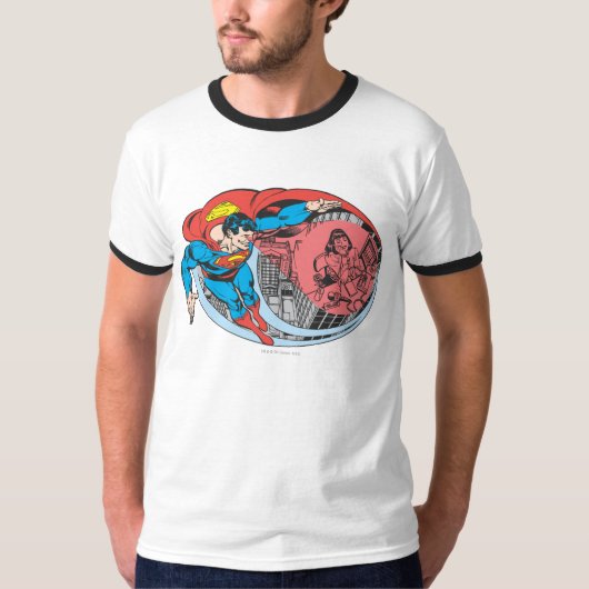 Superman X-Ray Vision T-Shirt (Vorderseite)
