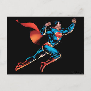 Superman Yells Postkarte