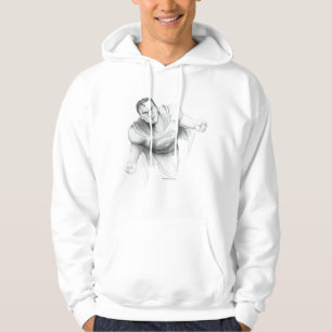 Superman Zeichne Hoodie