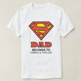 Supermann  Dieser Super-Vater gehört zum T - Shir T-Shirt