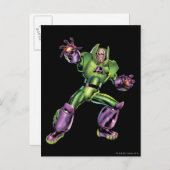 Supermann-Feind 1 Postkarte (Vorne/Hinten)