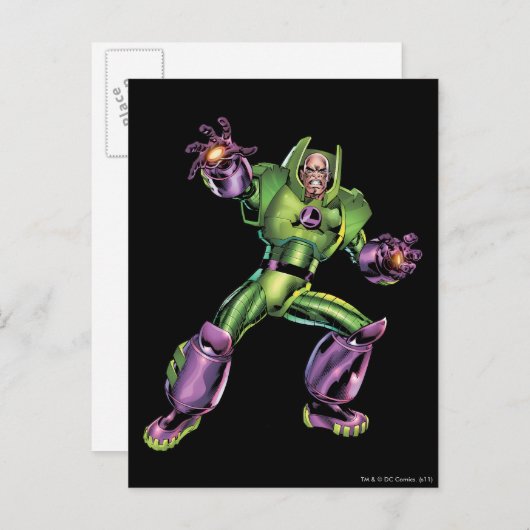 Supermann-Feind 1 Postkarte (Vorne/Hinten)