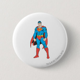 Supermann Stehend Button