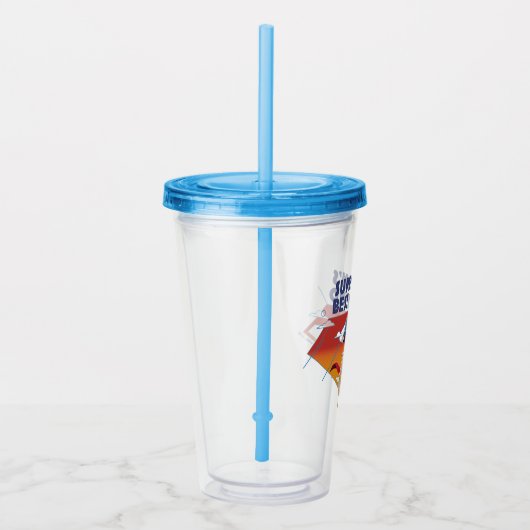 Supermans bester Freund Acryltrinkbecher (Rechts)