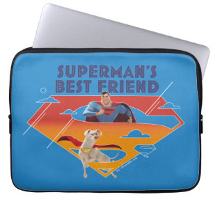 Supermans bester Freund Laptopschutzhülle