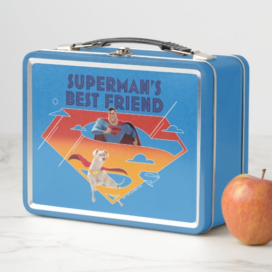 Supermans bester Freund Metall Brotdose (Beispiel)
