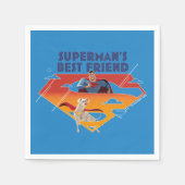 Supermans bester Freund Serviette (Vorderseite)