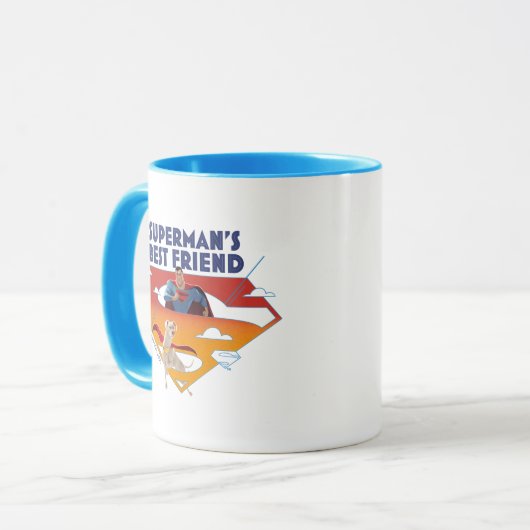Supermans bester Freund Tasse (Vorderseite Links)