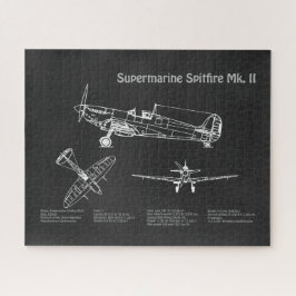 Supermarine Spitfire - Flugzeugkonzept PD Puzzle
