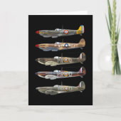 Supermarine Spitfire is a British WW2 fighter Karte (Vorderseite)