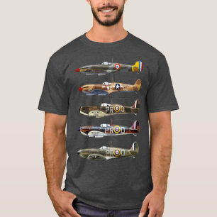 Supermarine Spitfire ist ein britisches Jagdflugze T-Shirt