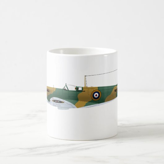 Supermarine Spitfire Kaffeetasse (Mittel)