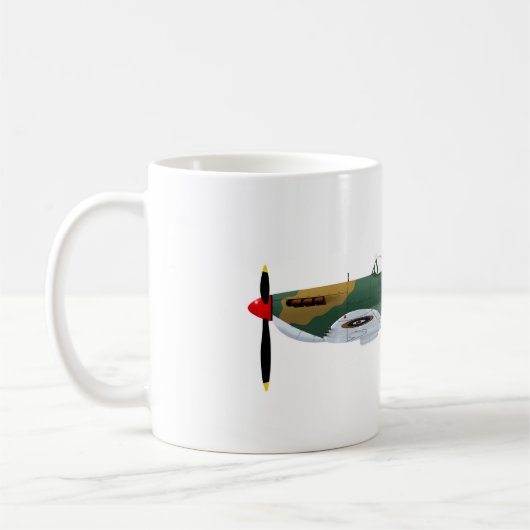 Supermarine Spitfire Kaffeetasse (Links)