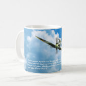 Supermarine Spitfire Kaffeetasse (Vorderseite Links)
