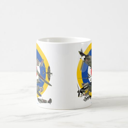 Supermarine Spitfire Kaffeetasse (Mittel)