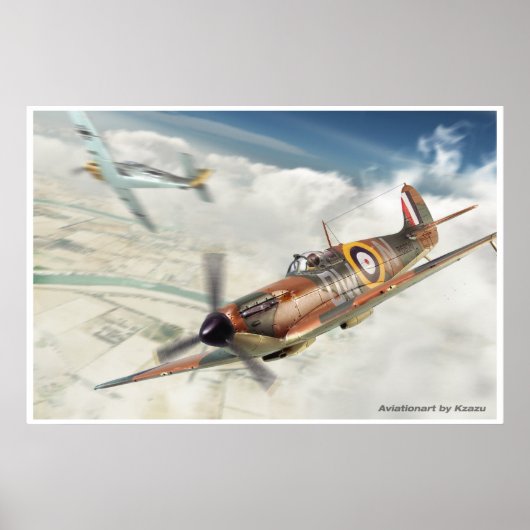 Supermarine Spitfire Mk.1 Poster (Vorne)