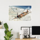 Supermarine Spitfire Mk.1 Poster (Heimbüro)