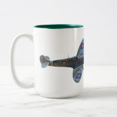 Supermarine Spitfire MkIX Zweifarbige Tasse (Links)