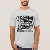 Supermarine Spitfire-Modell-Ausrüstungs-Shirt T-Shirt (Vorderseite)