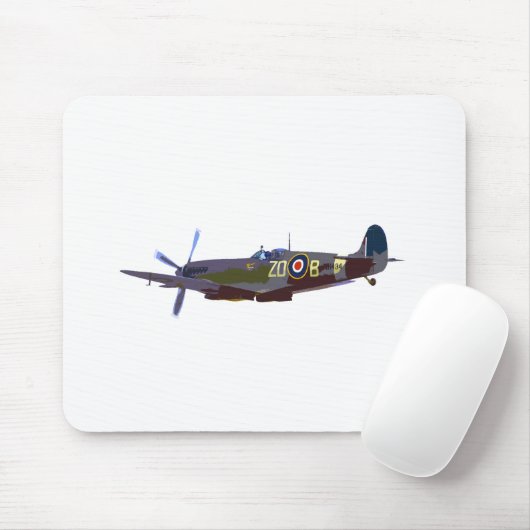 Supermarine Spitfire Mousepad (Mit Mouse)