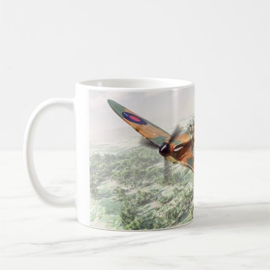 "Supermarine Spitfire”mug Kaffeetasse (Links)