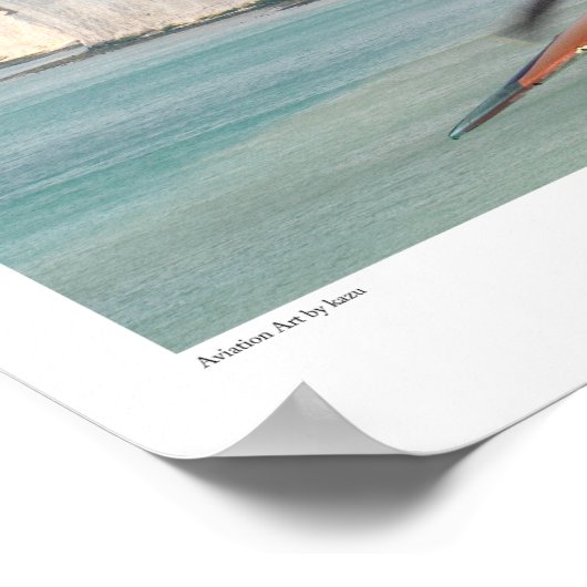 Supermarine Spitfire Poster (Ecke)