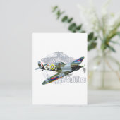 Supermarine Spitfire Postkarte (Stehend Vorderseite)