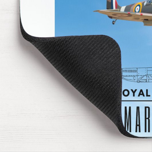 SUPERMARINE SPITFIRE - ROYAL AIR SQUADRON MOUSEPAD (Ecke)