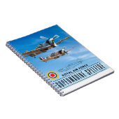 SUPERMARINE SPITFIRE - ROYAL AIR SQUADRON NOTIZBLOCK (Rechte Seite)