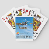SUPERMARINE SPITFIRE - ROYAL AIR SQUADRON SPIELKARTEN (Rückseite)