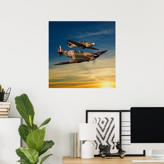 Supermarinen Poster (Heimbüro)