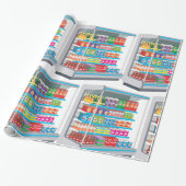 Supermarket Dairy Kühlschrank Geschenkpapier (Ungerollt)