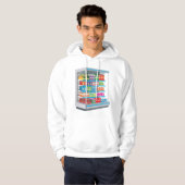 Supermarket Dairy Kühlschrank Hoodie (Vorne ganz)