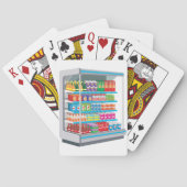Supermarket Dairy Kühlschrank Spielkarten (Rückseite)