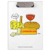 Supermarket Dairy Products Manager Funny Cheese Klemmbrett (Vorderseite)