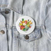 Supermarkt-Einkaufskorb Button (Beispiel)