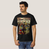 Supermarkt für Vintage Unternehmen, Lebensmittel u T-Shirt (Vorne ganz)