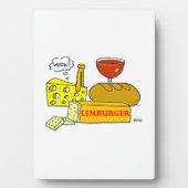 Supermarkt Limburger Cartoon Desk Fotoplatte (Vorderseite)