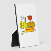 Supermarkt Limburger Cartoon Desk Fotoplatte (Seite)