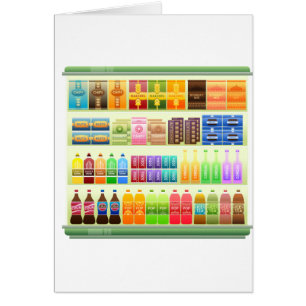 Supermarkt-Regalprodukte Snacks