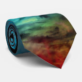 Supermassive Schwarzes Loch-Illustration Krawatte (Gerollt)