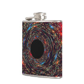 Supermassives Schwarzes Loch Flachmann (Links)